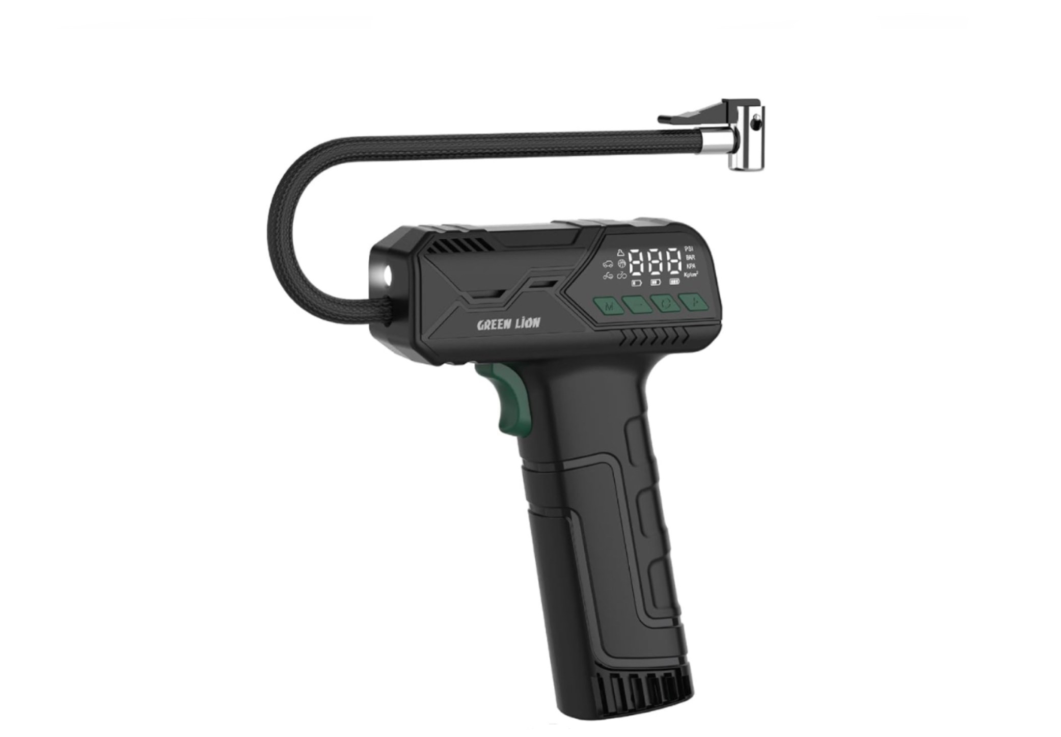 پمپ باد قابل حمل گرین لاین مدل Green Lion Hyper Air Pump