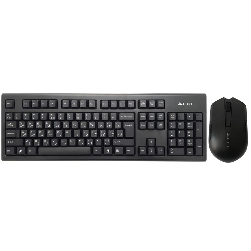 کیبورد و ماوس ای فورتک مدل A4Tech 3000N