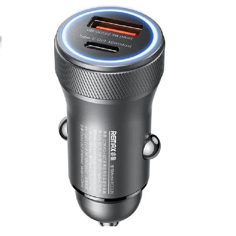 شارژر فندکی ریمکس مدل Remax RCC335 Car Charger