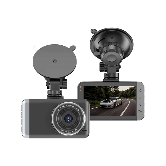 Greenline front and rear event recording camera lion GNDACAM14PBK