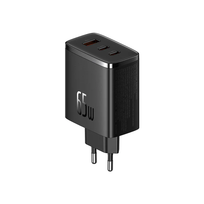 Baseus Cube Pro 3 Ports Fast Charger 65W