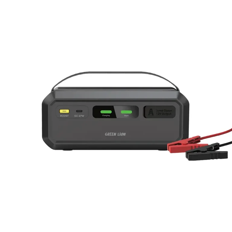 Green Lion Super Capacitor 12V Jump Starter - Black