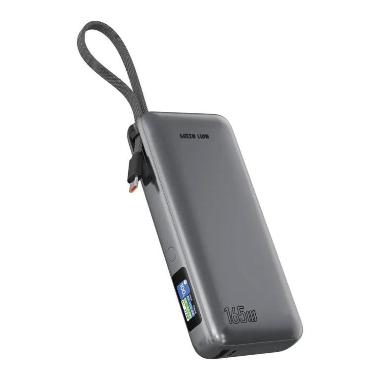 Green Lion Tron X Power Bank 20000mAh PD 165W Gray