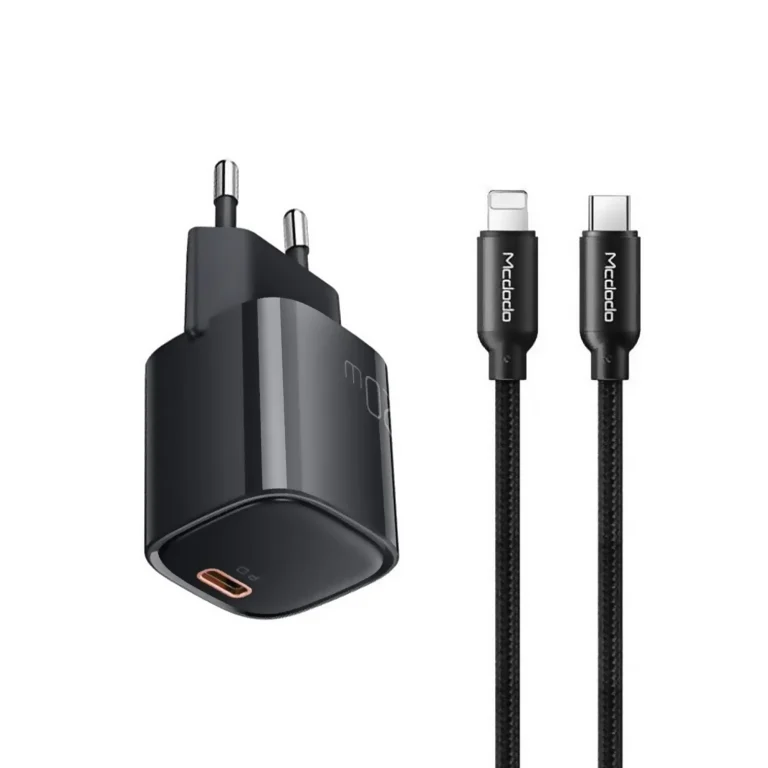 Mcdodo 20W PD Fast Wall Charger with Lightning Cable (CH‑4693)