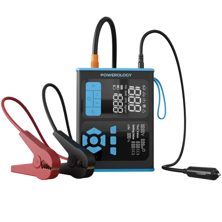 Powerology Jump Starter, Air Inflator & OBD II Car Fault Diagnosis Tool