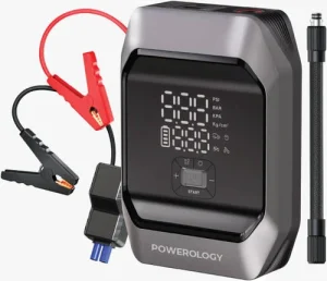 جامپ استارتر، پمپ باد و پاوربانک 10000 میلی‌آمپرساعت پاورولوژی مدل Powerology InflateBoost 4-in-1 Jump Starter & Air Compressor - نمای 1
