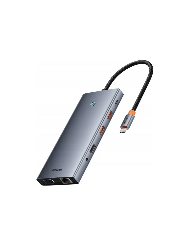 Baseus PortalJoy Series USB-C HUB up to 13 Ports Grey