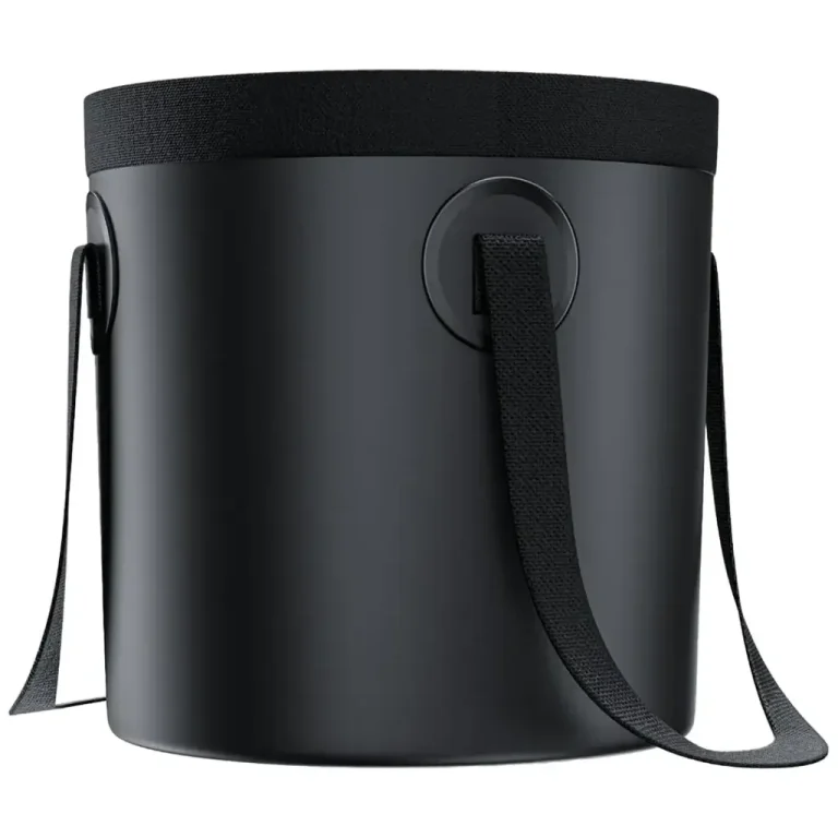 Green Lion Camping Shower with Intelligent Digital Display - Black
