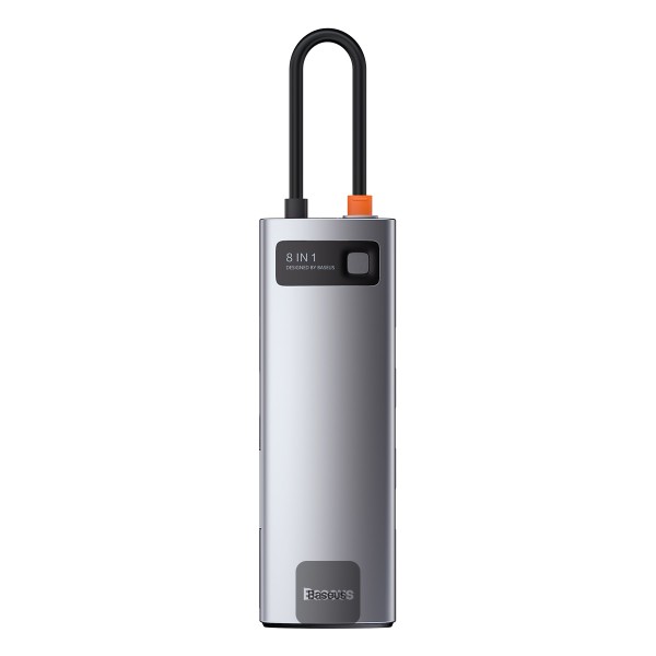 Baseus CAHUB-CV0G Metal Gleam Series 8-in-1 Multifunctional Type-C