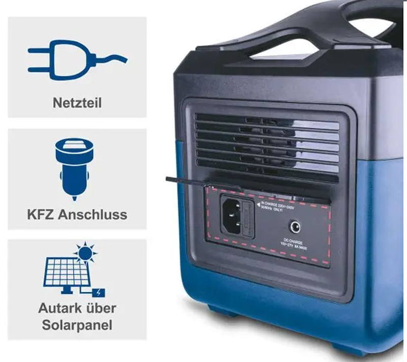 پاوراستیشن برند خروجی 600w مدلPower Station scheppach BSG1200max